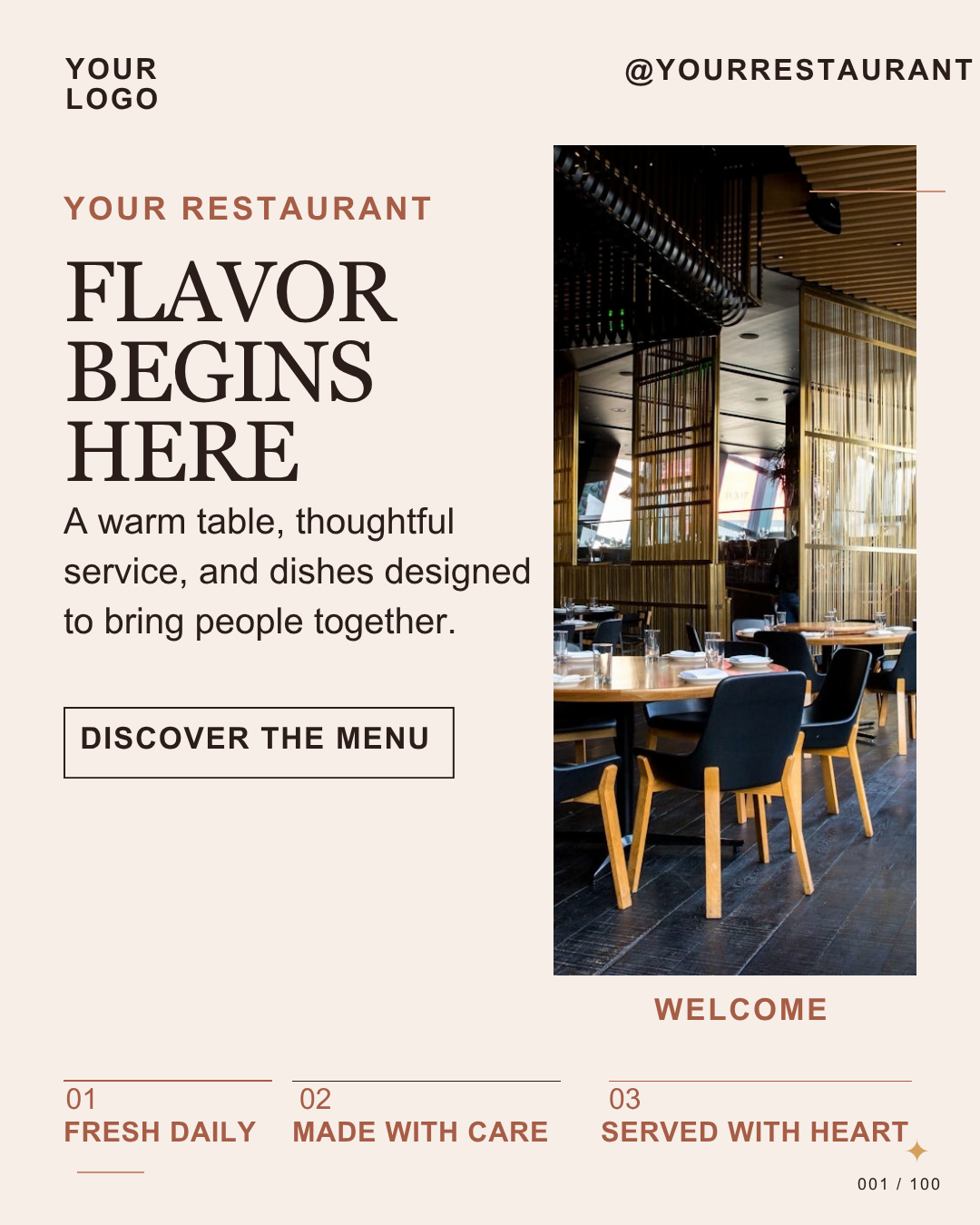 Restaurant & Café Marketing Kit – 100 Editable Canva Templates Restaurant & Café Marketing Kit – 100 Editable Canva Templates - Image 2