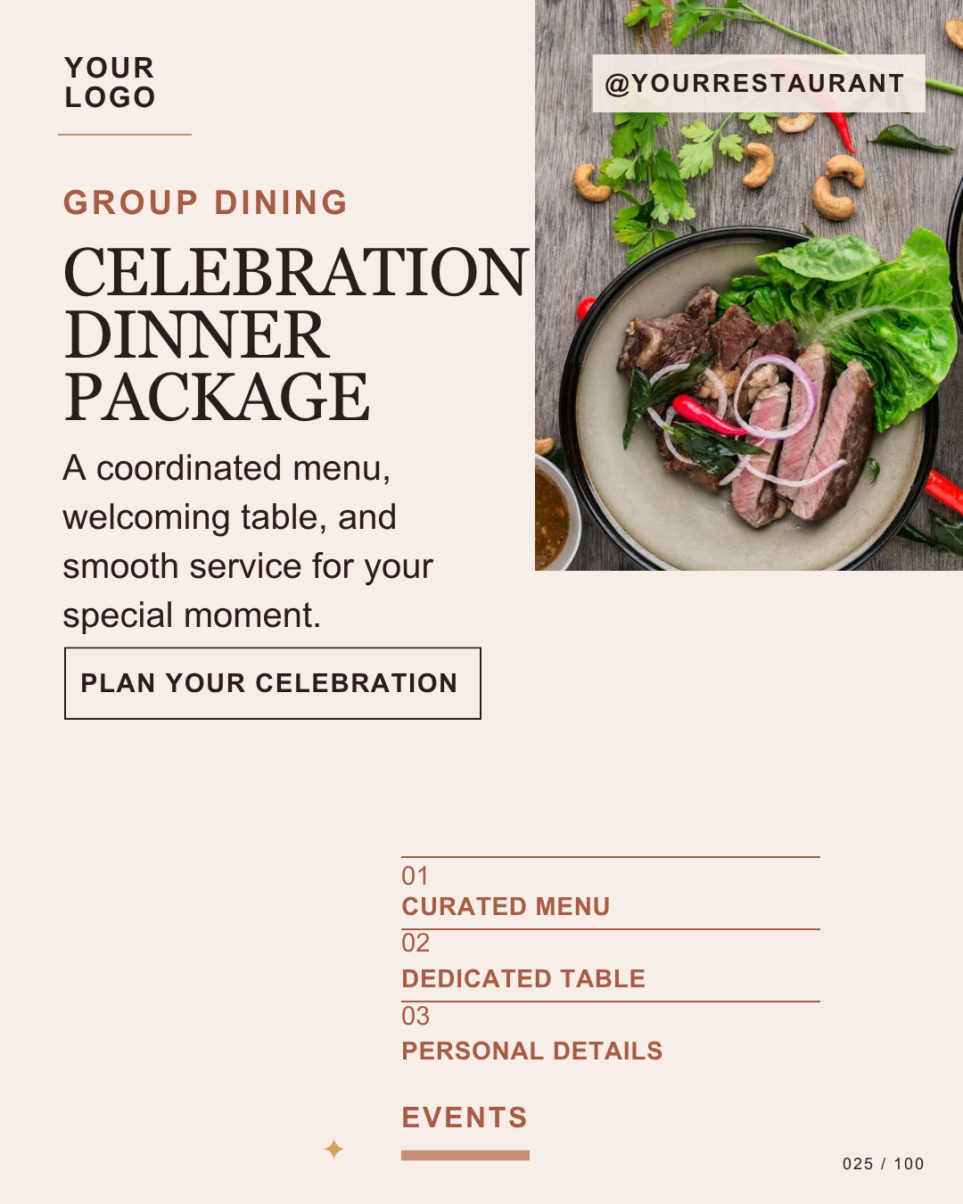 Restaurant & Café Marketing Kit – 100 Editable Canva Templates Restaurant & Café Marketing Kit – 100 Editable Canva Templates - Image 6