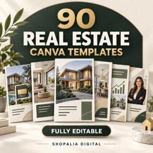 Real Estate Canva Templates